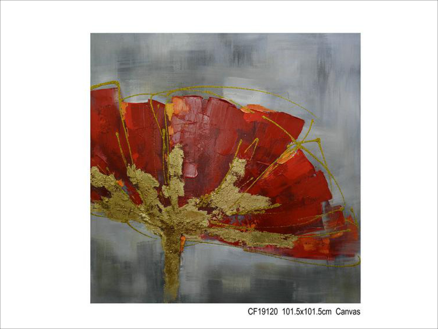 Картины КАРТИНА С РАМОЙ ROSA HOME E800002 RED FLOWER (0160421543)