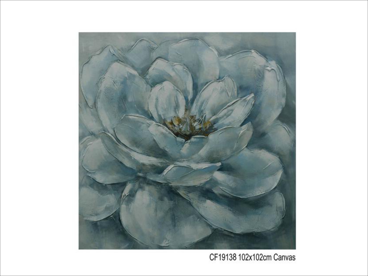 Картины КАРТИНА С РАМОЙ ROSA HOME E800004 BLUE FLOWER (0160421544)